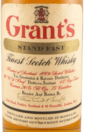 Grant's Stand Fast (garrafa redonda) 75cl