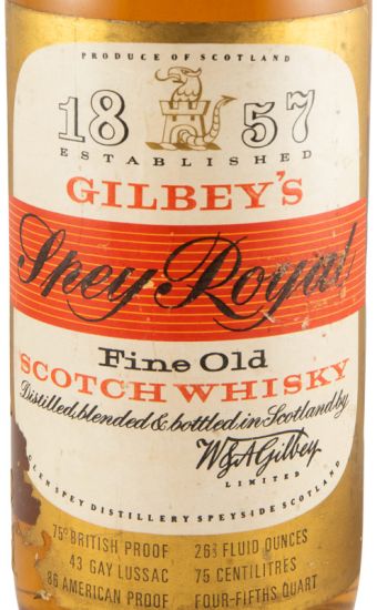 Gilbey's Spey Royal (garrafa redonda) 75cl