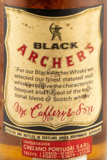 Archer's Black Very Special Old (garrafa redonda) 75cl