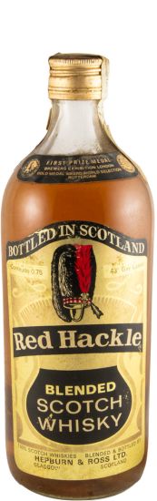 Red Hackle Blended (round bottle) 75cl
