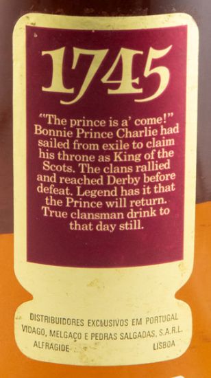 Bonnie's 1745 Blended (garrafa redonda) 75cl
