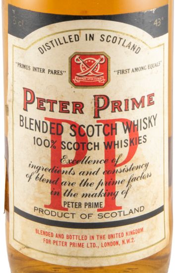 Peter Prime Blended (garrafa redonda) 75cl