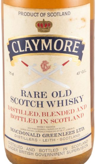 Claymore Rare Old Scotch Whisky (garrafa redonda) 75cl