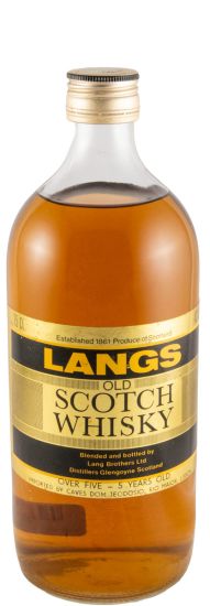 Langs Old 5 anos (garrafa redonda) 75cl