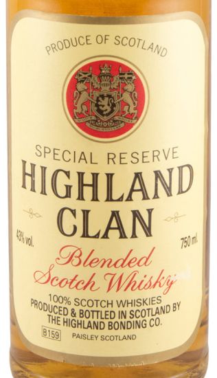 Highland Clan Special Reserve (garrafa redonda) 75cl