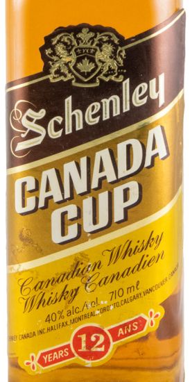 Schenley Canada Cup 12 years 71cl