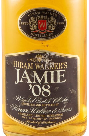 Hiram Walker's Jamie 08 75cl