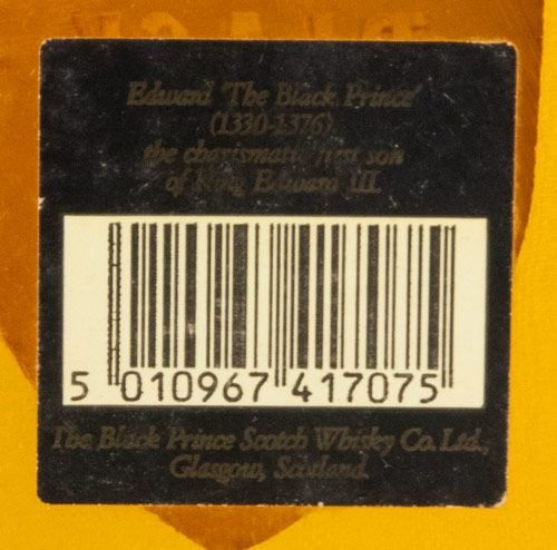 Black Prince Select 75cl