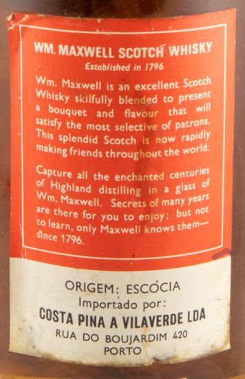 Maxwell Specially Blended Light (garrafa redonda) 75cl