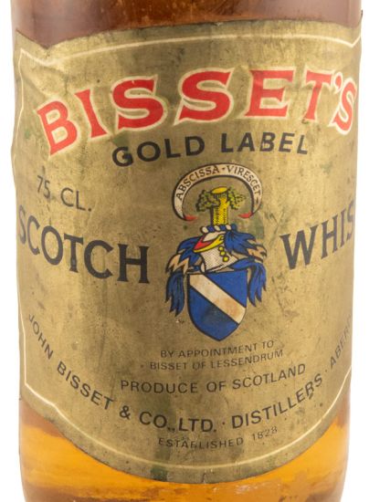 Bisset's Gold Label (garrafa redonda) 75cl