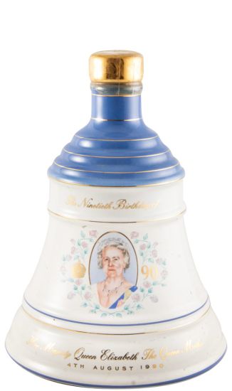 Bell's 90º Aniversário Queen Elizabeth (sino) 75cl