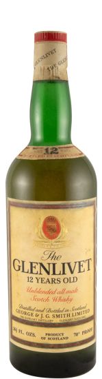 Glenlivet 12 anos (rótulo antigo) 75cl
