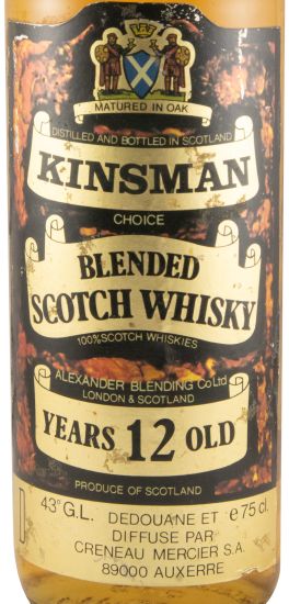 Kinsman 12 anos 75cl
