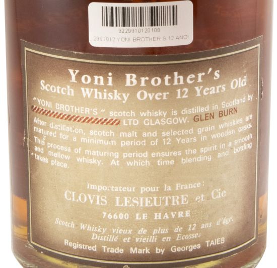 Yoni Brother's 12 anos 75cl