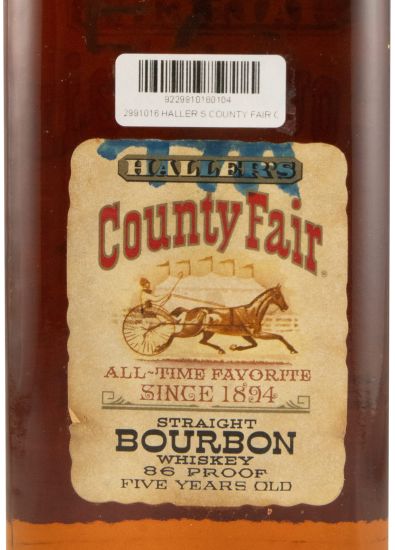 Haller's County Fair Charcoal Filtered 75cl
