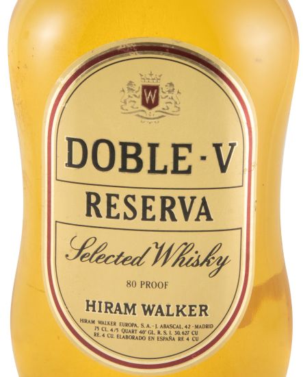 Hiram Walker Doble-V Selected Reserve 75cl
