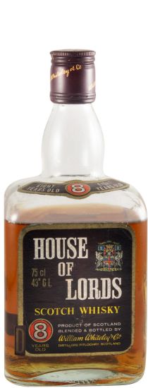 House of Lords 8 anos (nível baixo) 75cl