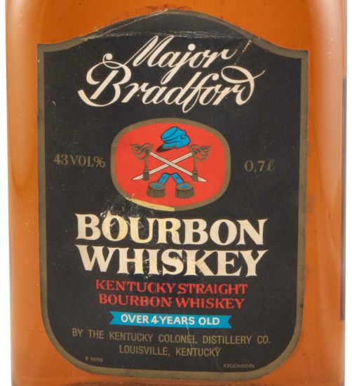 Major Bradford Bourbon 4 anos