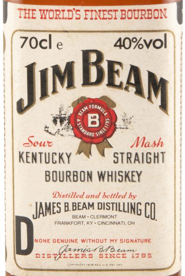 Jim Beam (rótulo antigo)