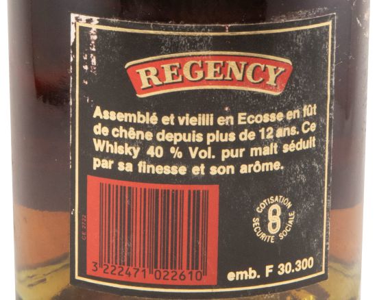 Regency Pure Malt 12 anos