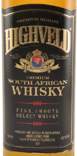Highveld Premium South African 75cl
