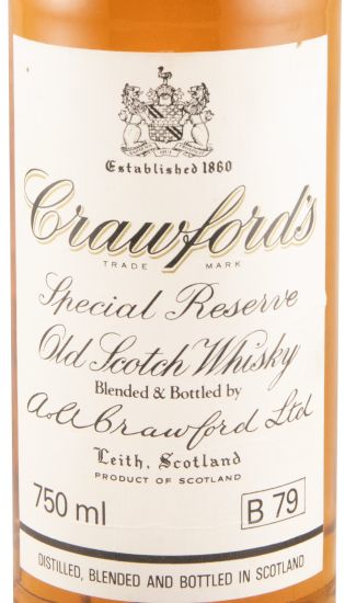 Crawford's Special Reserve (white label) 75cl