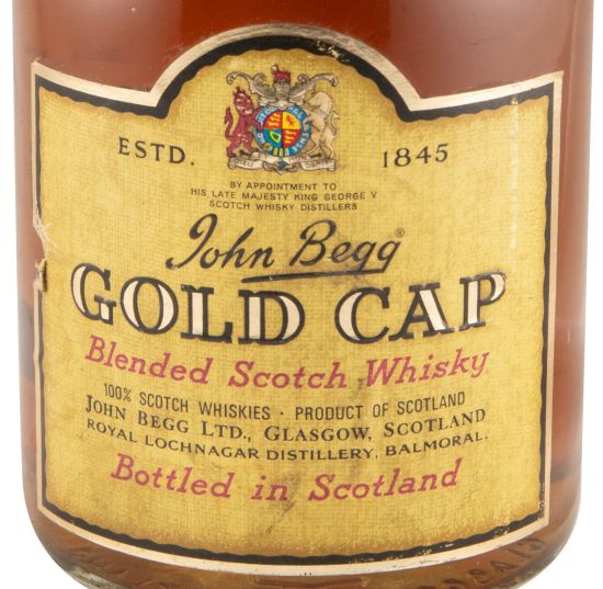 John Begg Golden Cap 12 anos 75cl