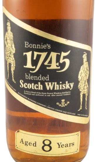 Bonnie's 1745 Blended 8 anos (garrafa redonda) 75cl
