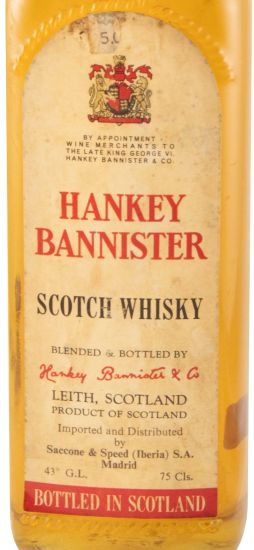 Hankey Bannister 75cl