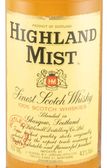 Highland Mist Finest Scotch Whisky 75cl