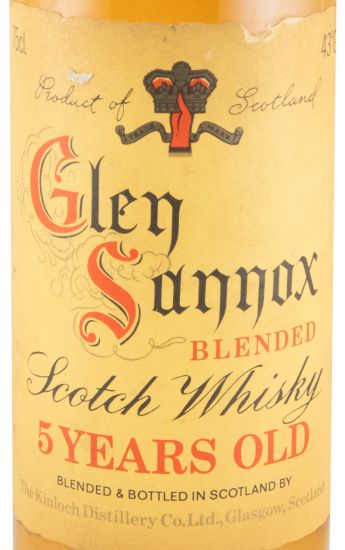 Glen Sannox Blended 5 anos (garrafa antiga) 75cl