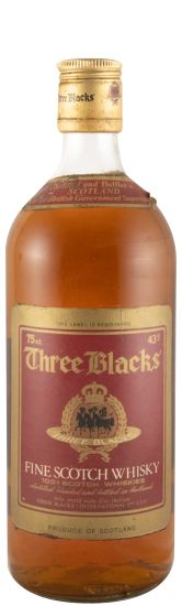 Three Blacks Fine Scotch 75cl