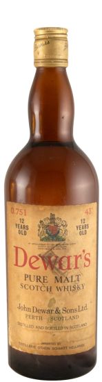 Dewar's Pure Malt 12 anos 75cl