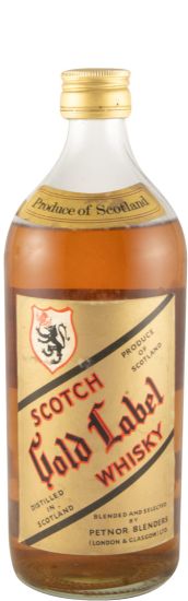 Petnor Gold Label Scotch (round bottle) 75cl