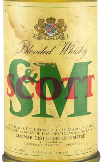 S&M Scott Blended 75cl