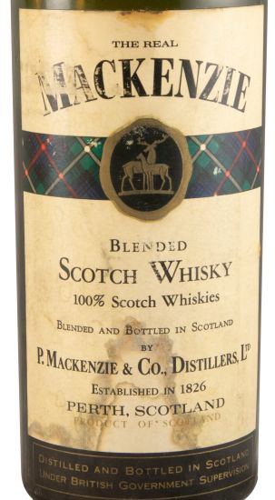 Mackenzie Blended Scotch (former label) 75cl