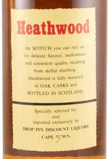 Heathwood Old Scotch 75cl