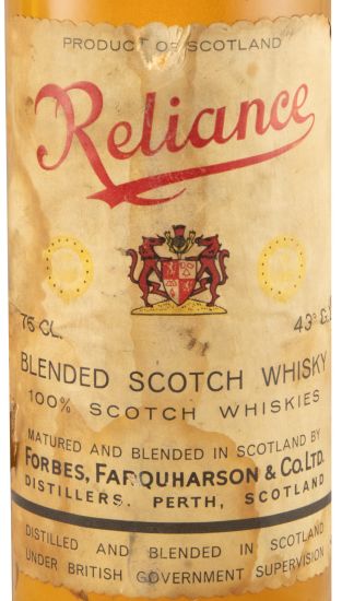 Reliance Blended Scotch 75cl