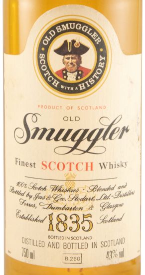 Old Smuggler Finest (rolha de cortiça) 75cl