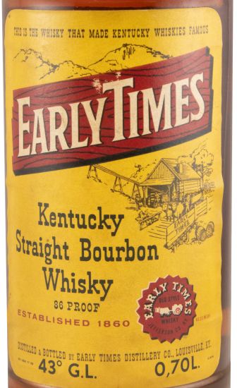 Early Times Straight Bourbon