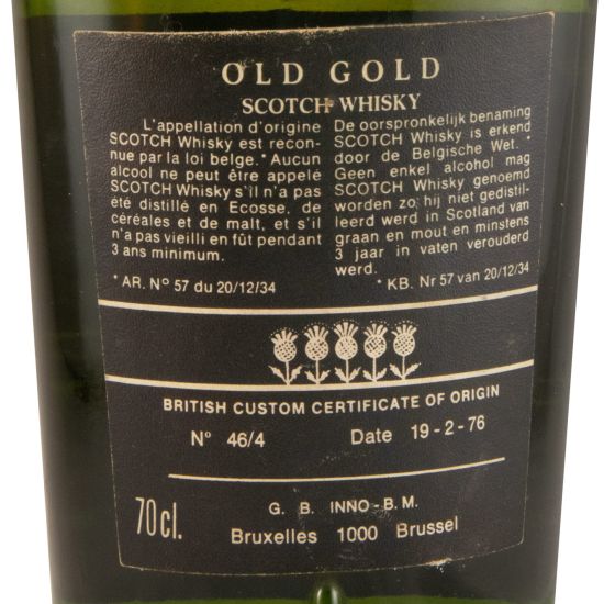 Douglas Mckay Old Gold Special Selected 8 anos