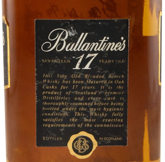 Ballantine's 17 anos (garrafa quadrada) 75cl