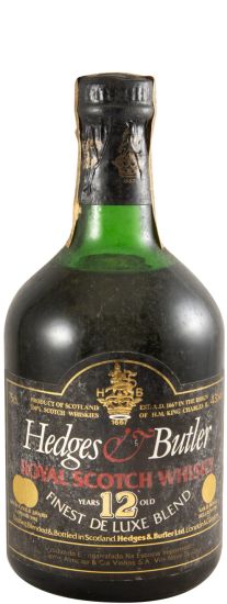 Hedges & Butler Royal 12 anos (garrafa baixa) 75cl