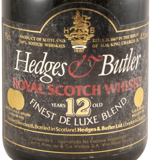 Hedges & Butler Royal 12 anos (garrafa baixa) 75cl