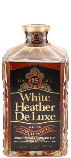 White Heather De Luxe 15 anos (garrafa decanter) 75cl