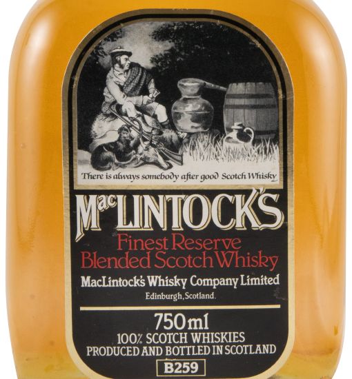 Maclintock's Finest Reserve Blended Scotch 75cl