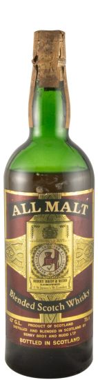 Berry's All Malt Blended Scotch (nível baixo) 75cl