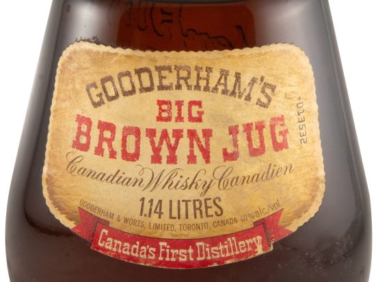 1978 Gooderham's & Worts Big Brown Jug 1,14L