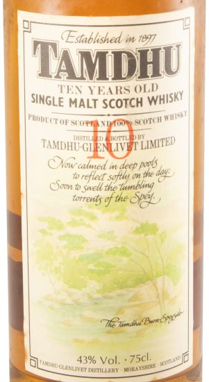 Tamdhu 10 anos 75cl
