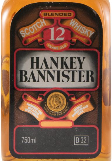 Hankey Bannister 12 anos (garrafa quadrada) 75cl